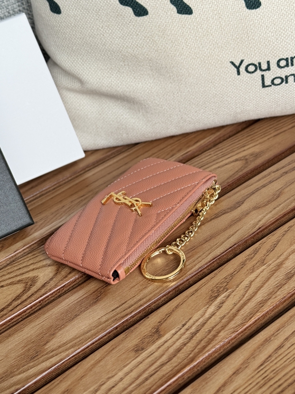 イヴサンローラン財布側面デザイン